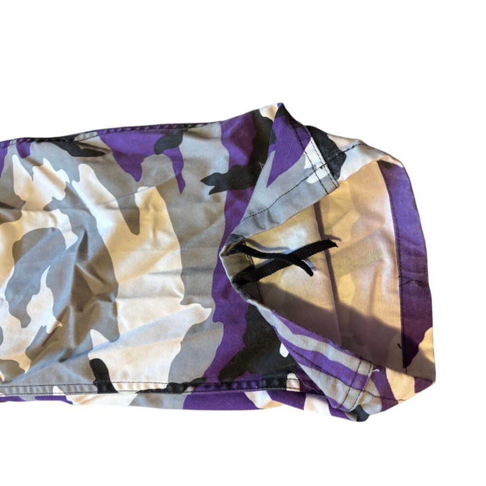Rothco Men's XL Military‎ Purple Camouflage BDU Cargo Army Combat Pants RAVENS! - Picture 3 of 10